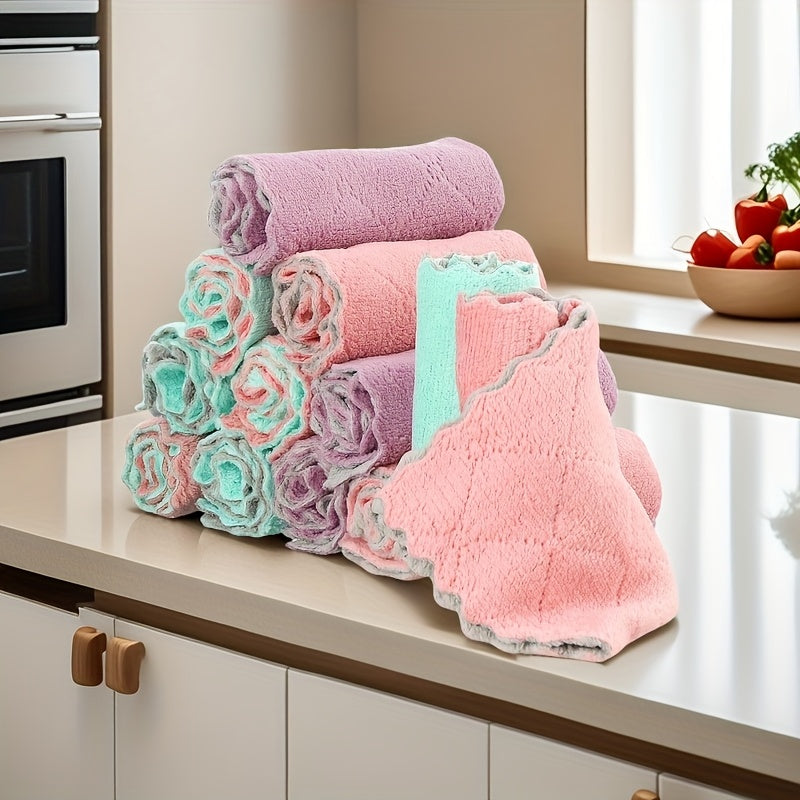 Mikrofiber Disktrasor – 12-pack Dubbelsidiga & Extra Absorberande