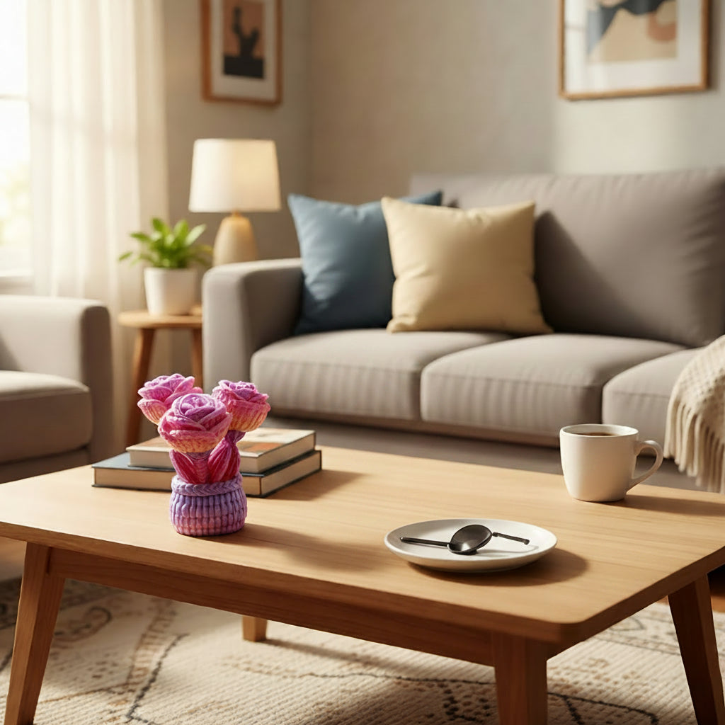 Dekorativa Rosor i Unik Design
