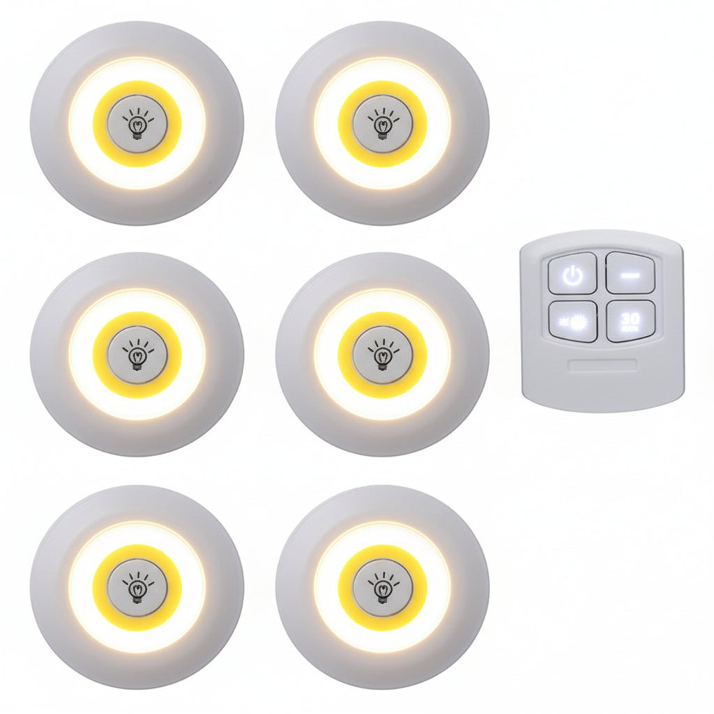 Smarta trådlösa LED-lampor – ljus där du behöver det