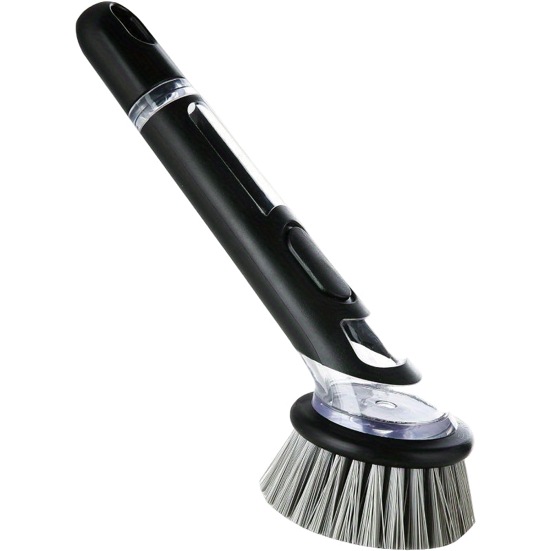 Diskborste med Tvåldispenser - Effektiv Diskning