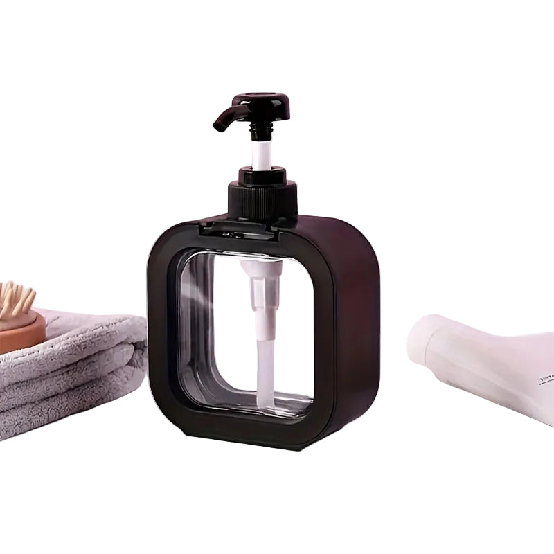 Transparent tvålpump – Stilren Badrumsförvaring (300 ml / 500 ml)
