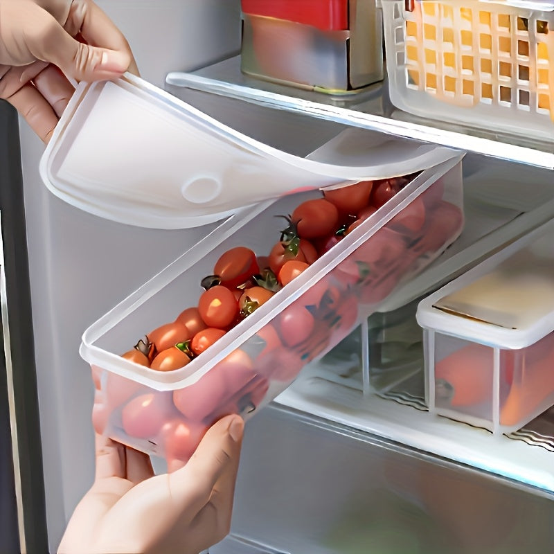 Stapelbar och Transparent Kylskåpsförvaring