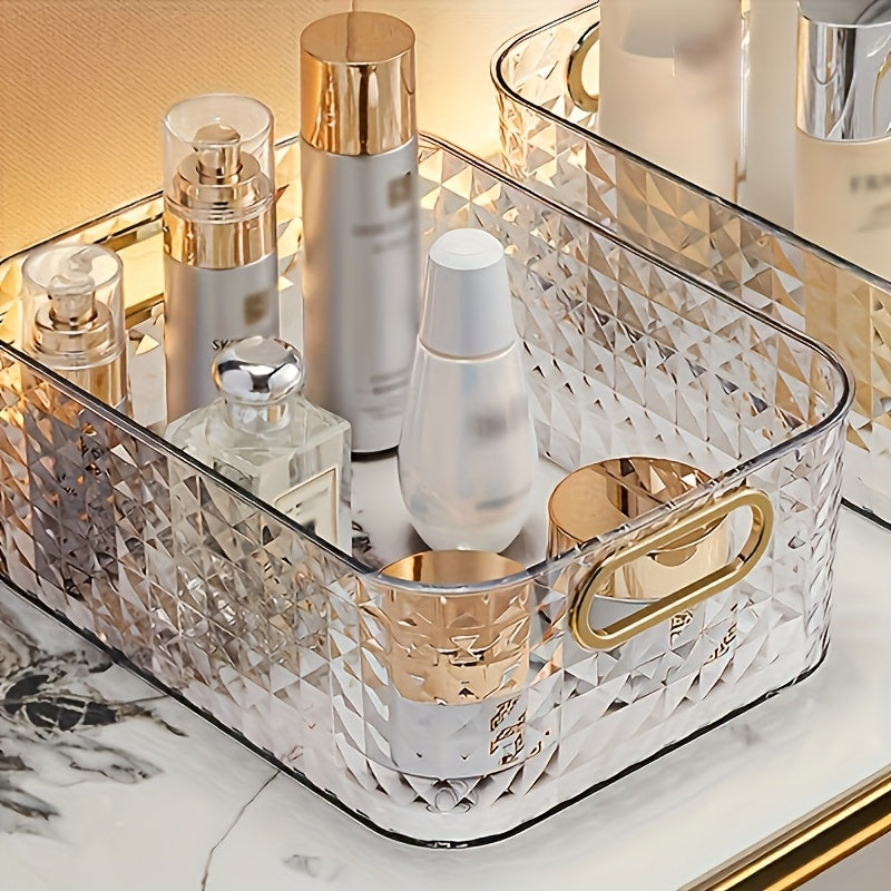 Elegant Transparent Förvaringslåda – Stil & Ordning i Ett