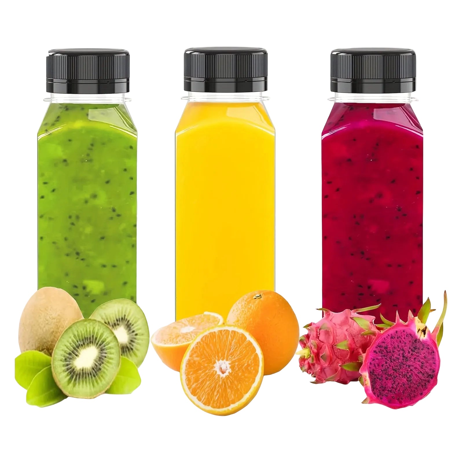 Juiceflaska 5 st - Smart Förvaring för Juice & Smoothies