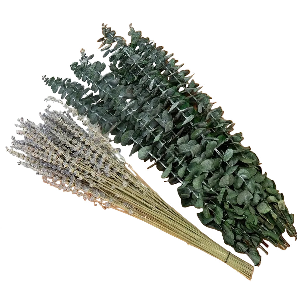 Torkad Bukett Eukalyptus & Lavendel – Bohemisk Elegans