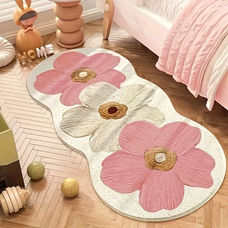Mjuk Blommatta – I Rosa