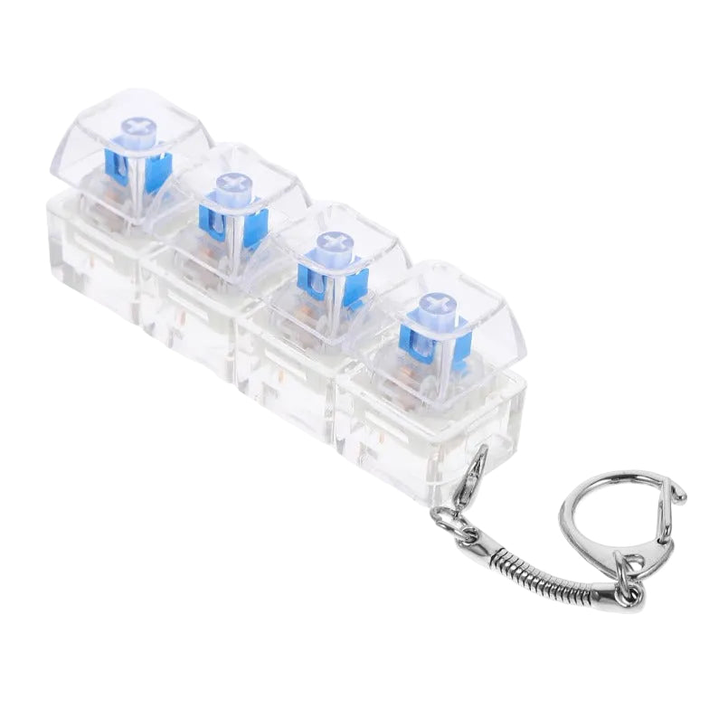 Tangentbords-Fidget med LED – Klicka Bort Stress