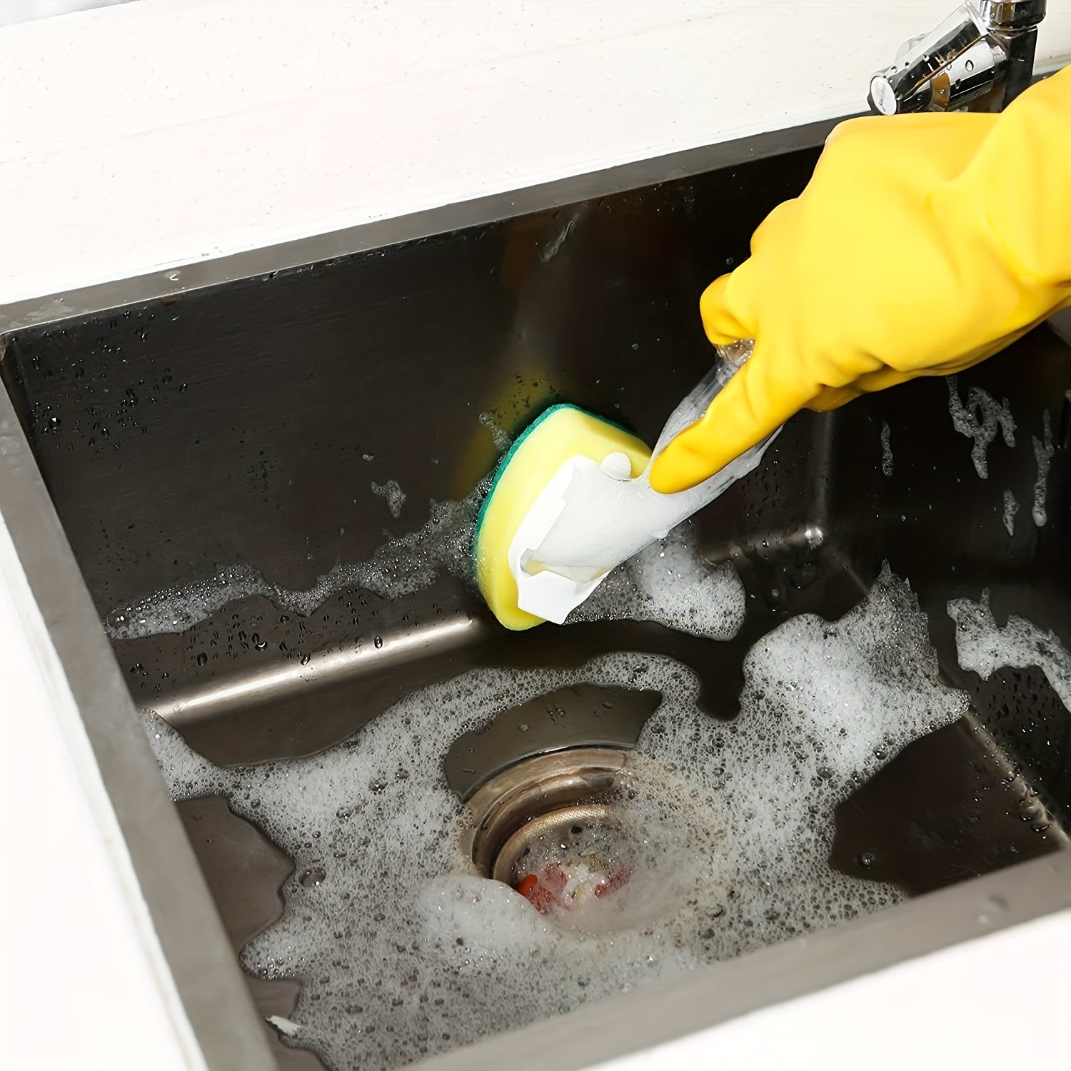 Diskborste med Doseringshandtag – Effektiv & Skonsam Rengöring