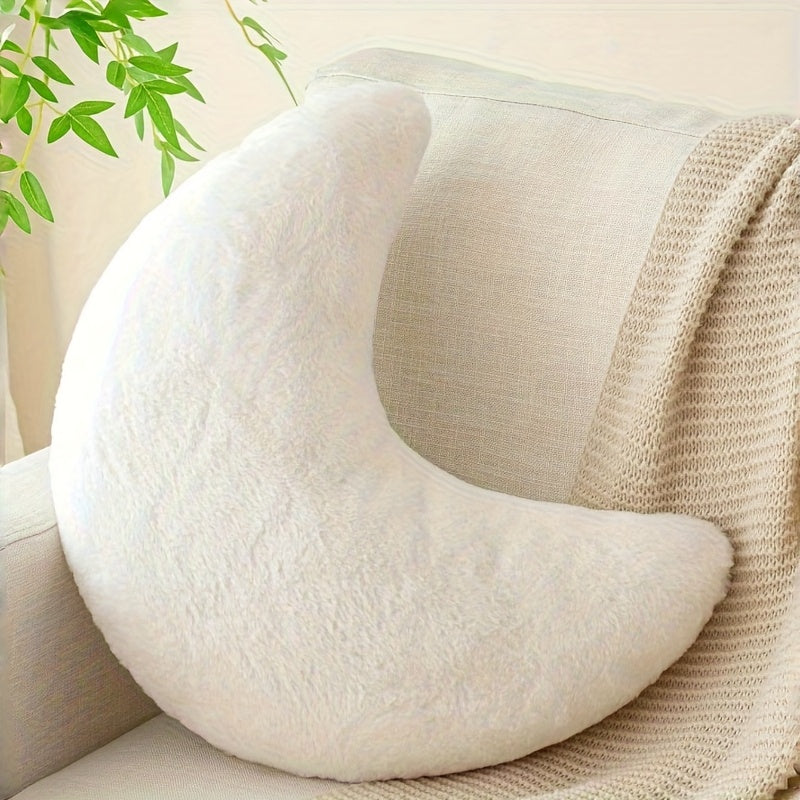 Vit Månkudde för säng och soffa
