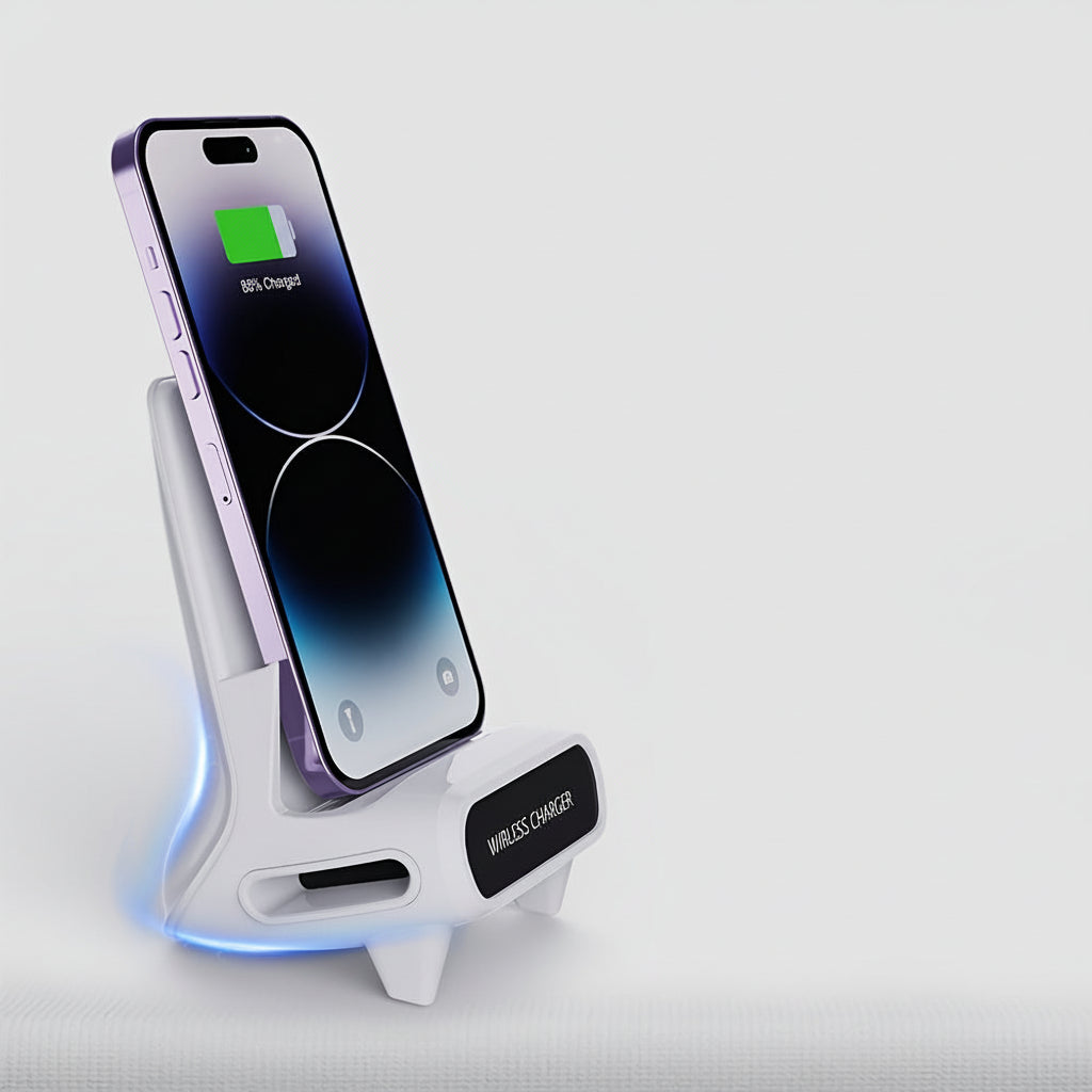 Trådlös Laddare – Smart Design & Snabbladdning