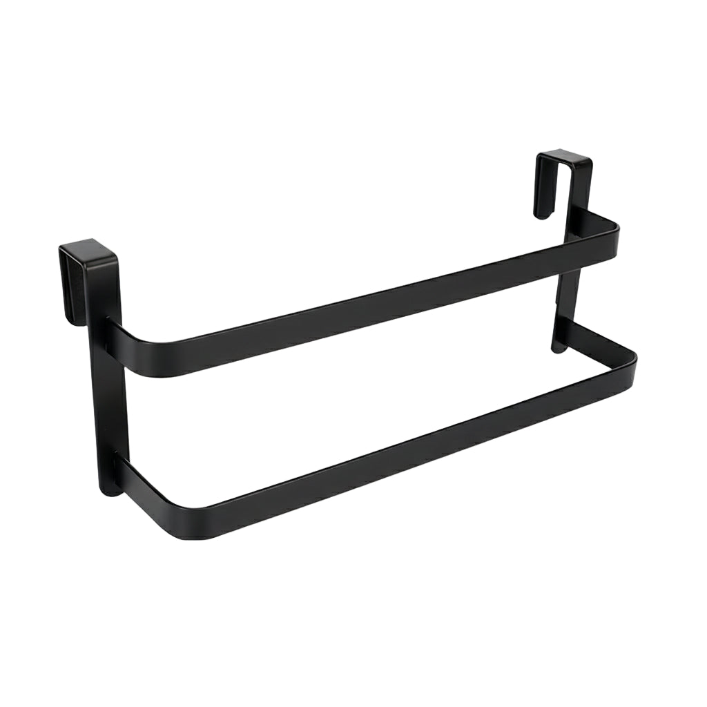 Dörrhanddukshållaren i Rostfritt Stål med 2 Lager