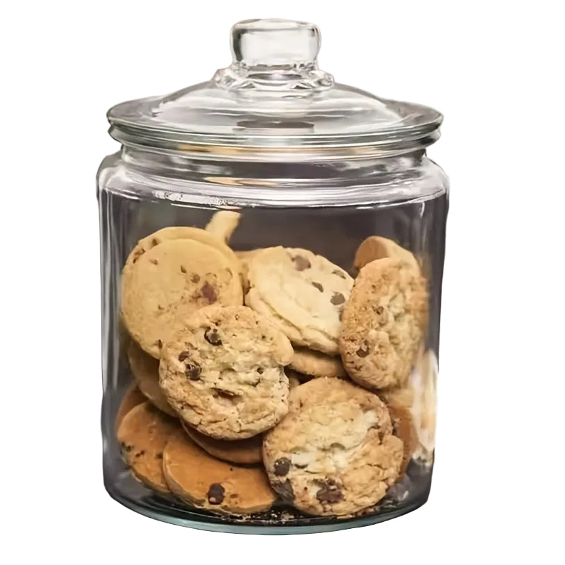 Stor Glasbehållare – Praktisk & Vacker