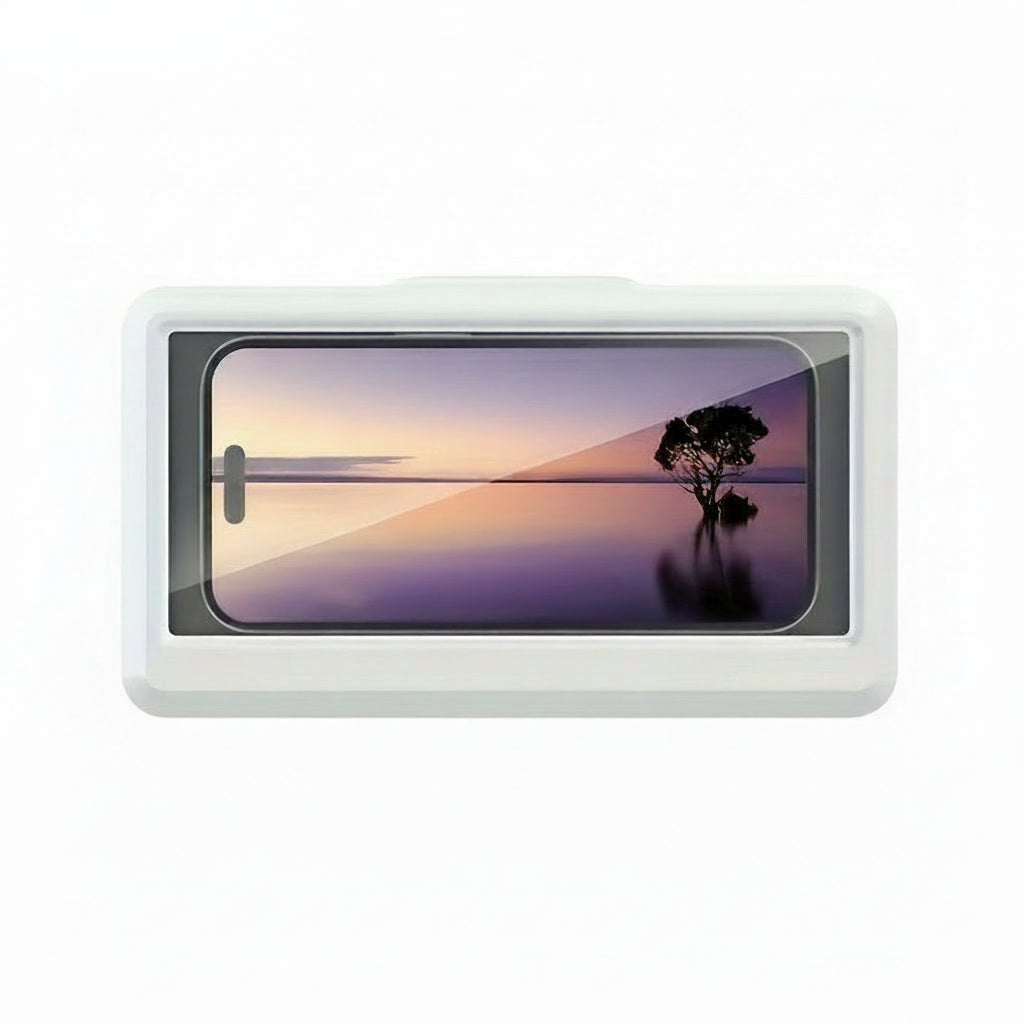 Vattentät telefonhållare för dusch - Se Serier i Duschens Komfort