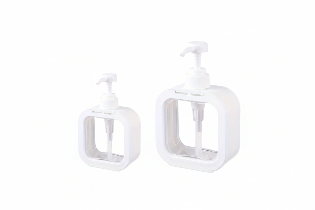 Transparent tvålpump – Stilren Badrumsförvaring (300 ml / 500 ml)