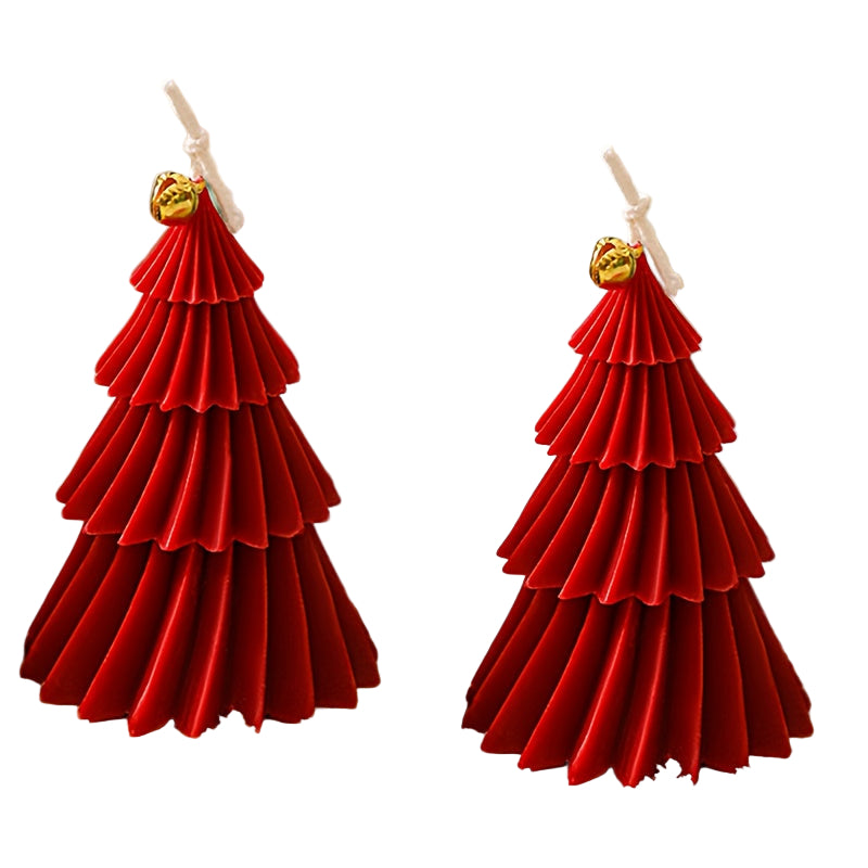 2-pack Handgjorda Julgransljus i Sojavax