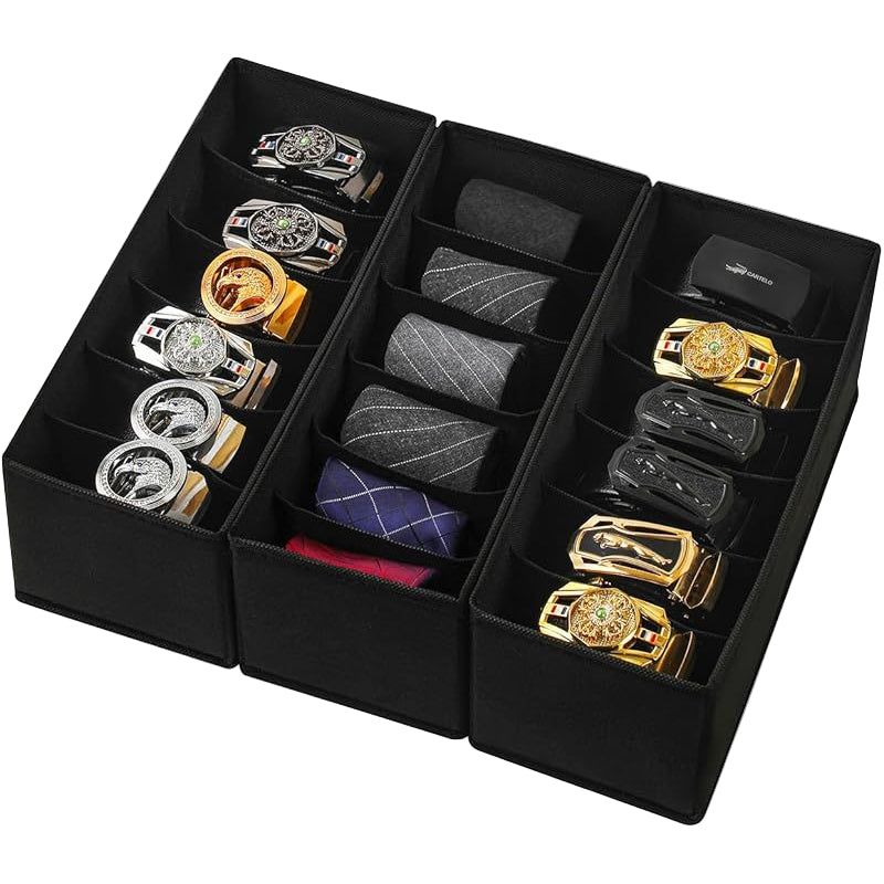 3-pack Slips & Bälte Organizer - Maximal Ordning i Minimal Yta