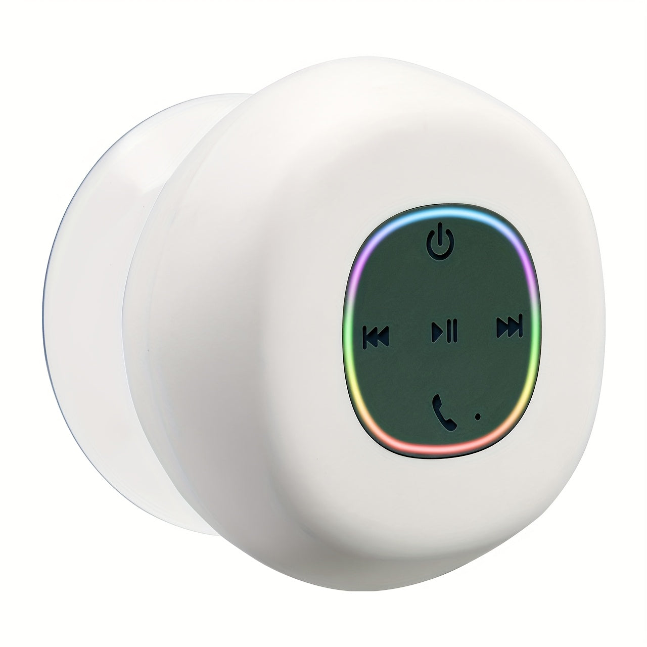 Duschhögtalare - Bluetooth-Högtalare med RGB & Sugpropp