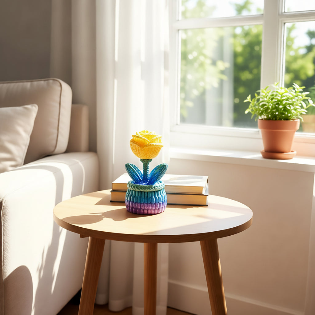 Dekorativa Rosor i Unik Design