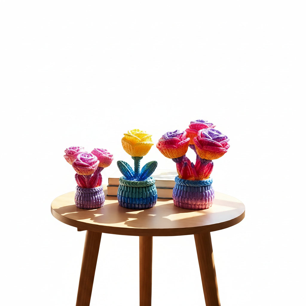 Dekorativa Rosor i Unik Design