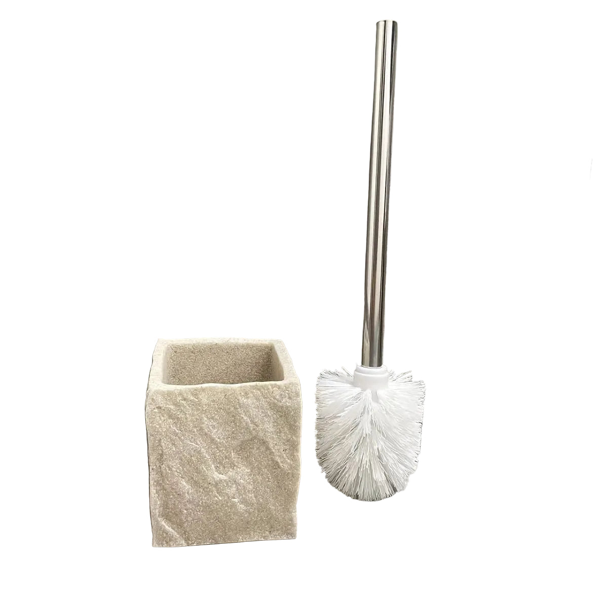 Badrumsset i Beige Stenlook