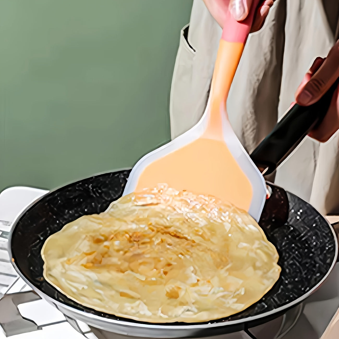 Silikonspatel - Non-Stick, Värmetålig & Multifunktionell