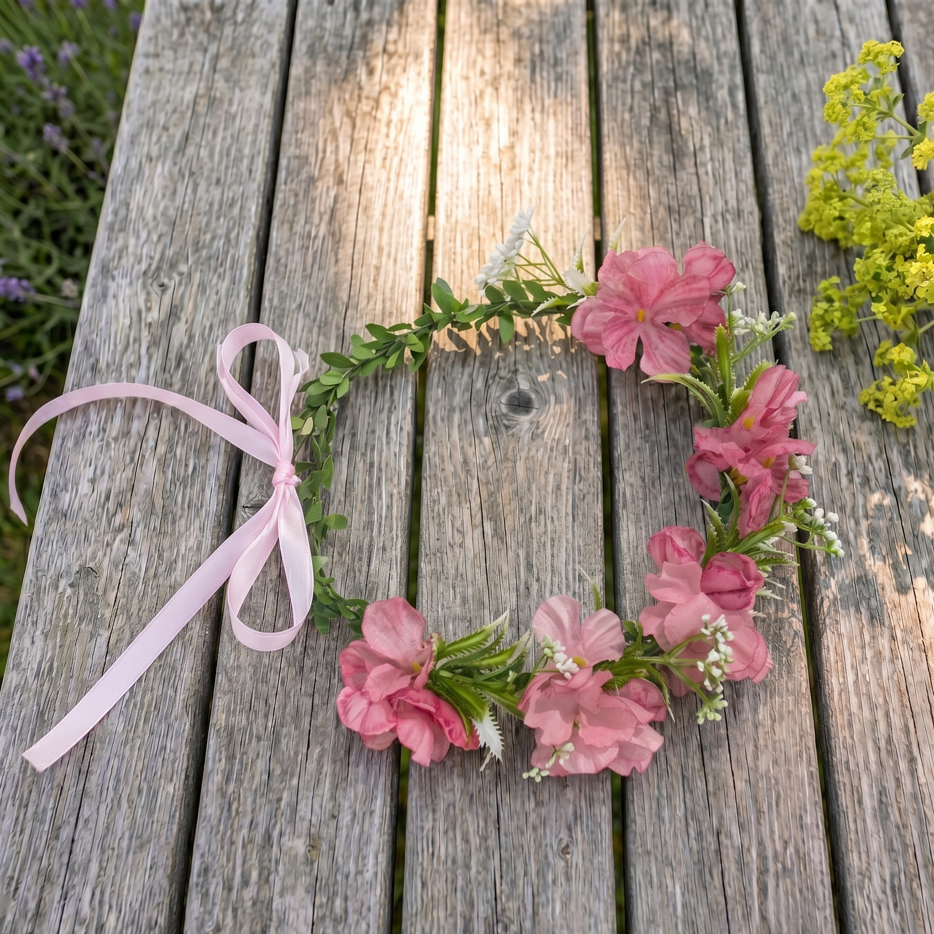 Midsommarkrans Rosrosa