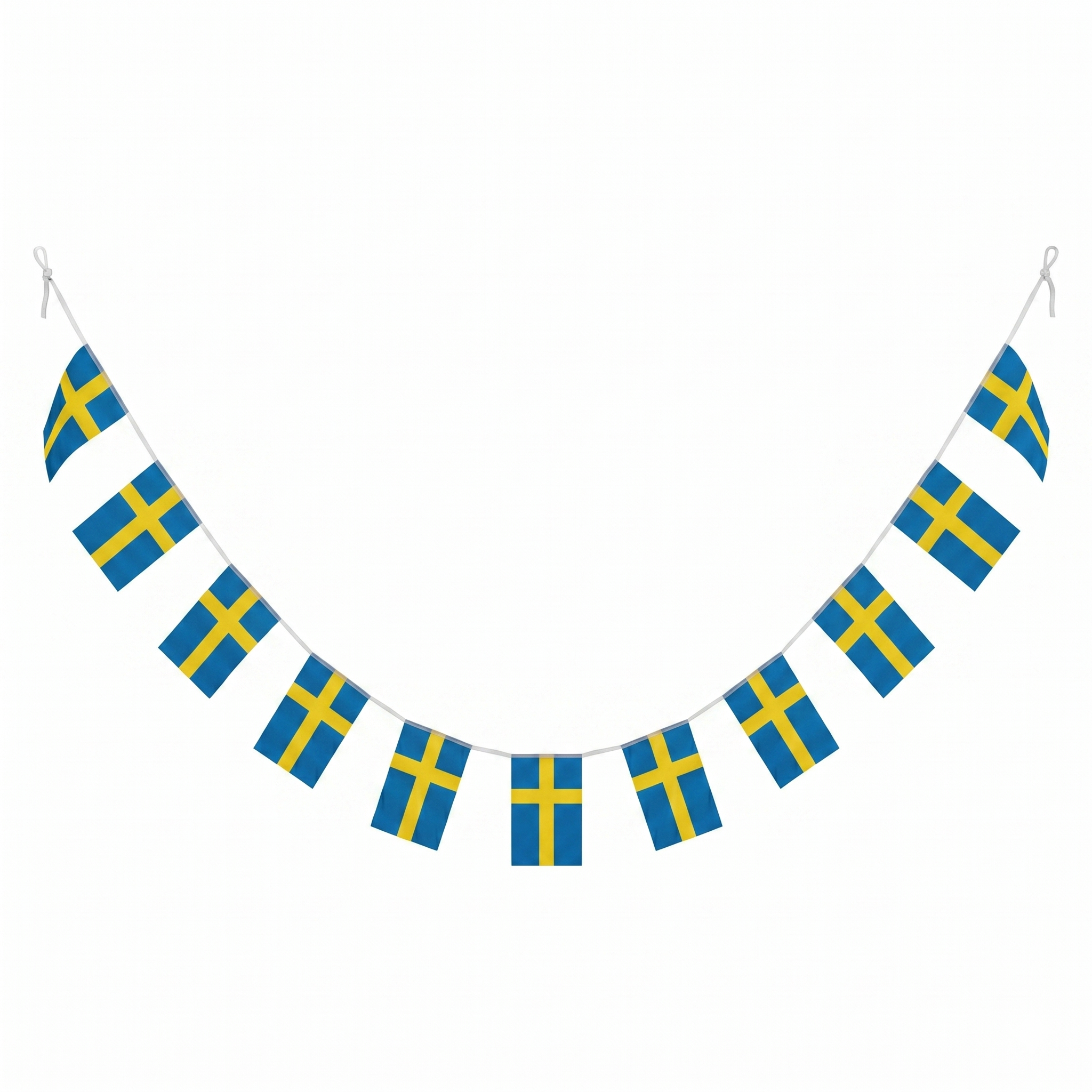 Svensk Flaggvimpel 20-pack