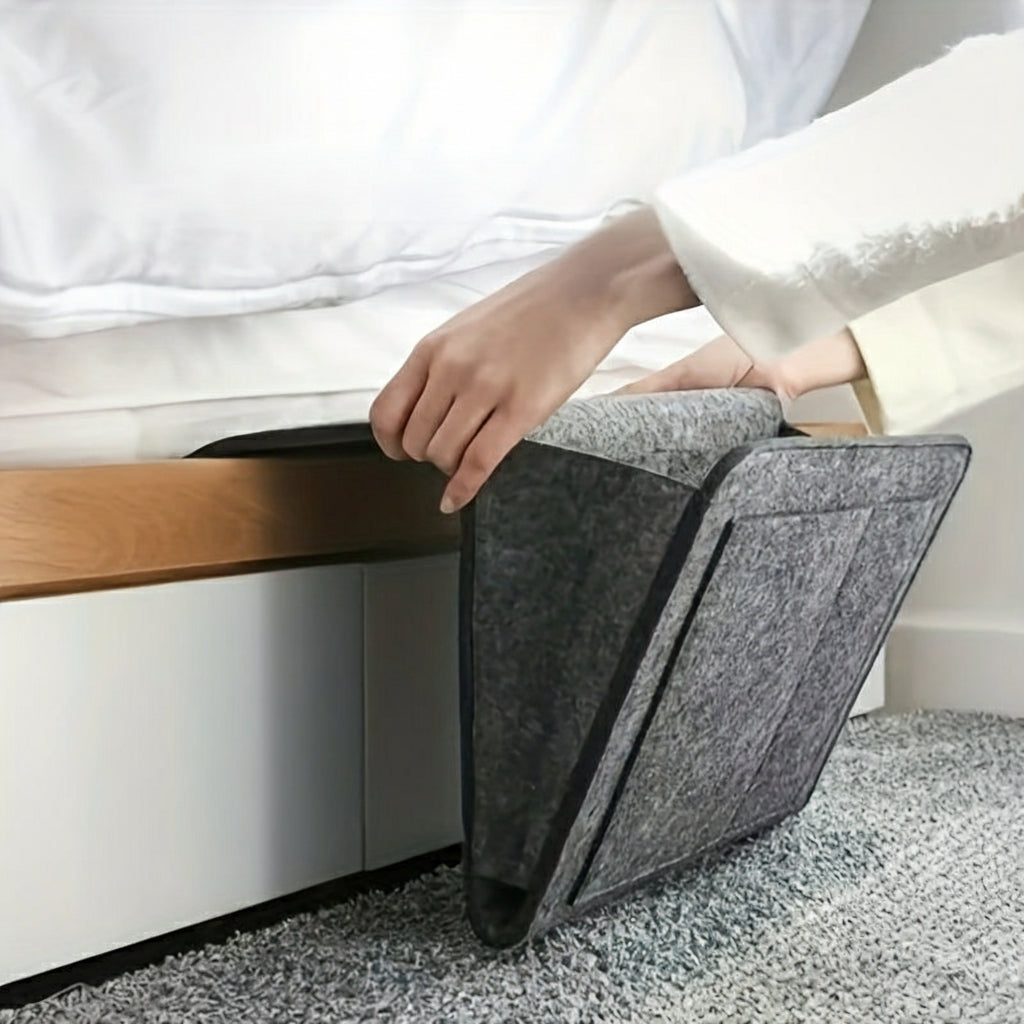 Sängbordsförvaringsväska - väskförvaring för säng och soffa