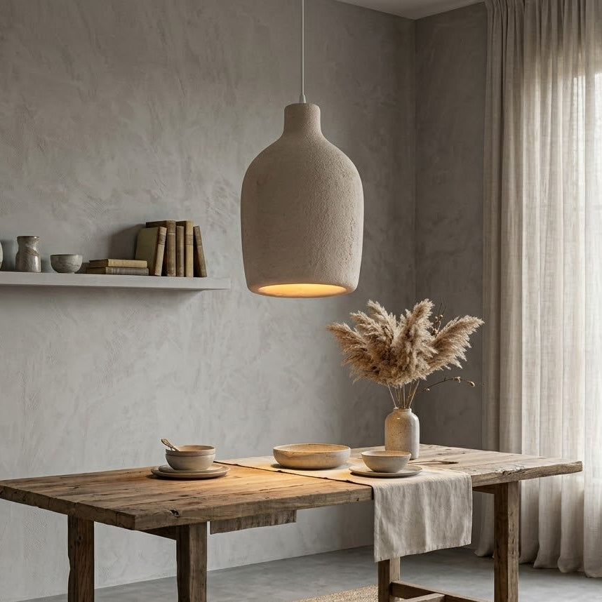 Takpendel med Stenstruktur - Texturerad Beige