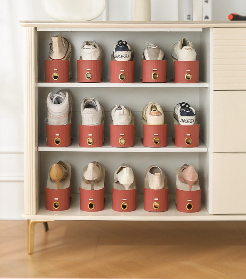 6-pack Vertikala skoställ - Maxa Förvaringen