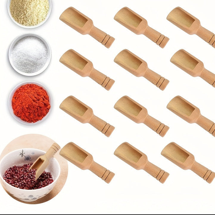 Bambusked Mini (6 eller 12 st)– Perfekt för Kaffe, Kryddor & Honung
