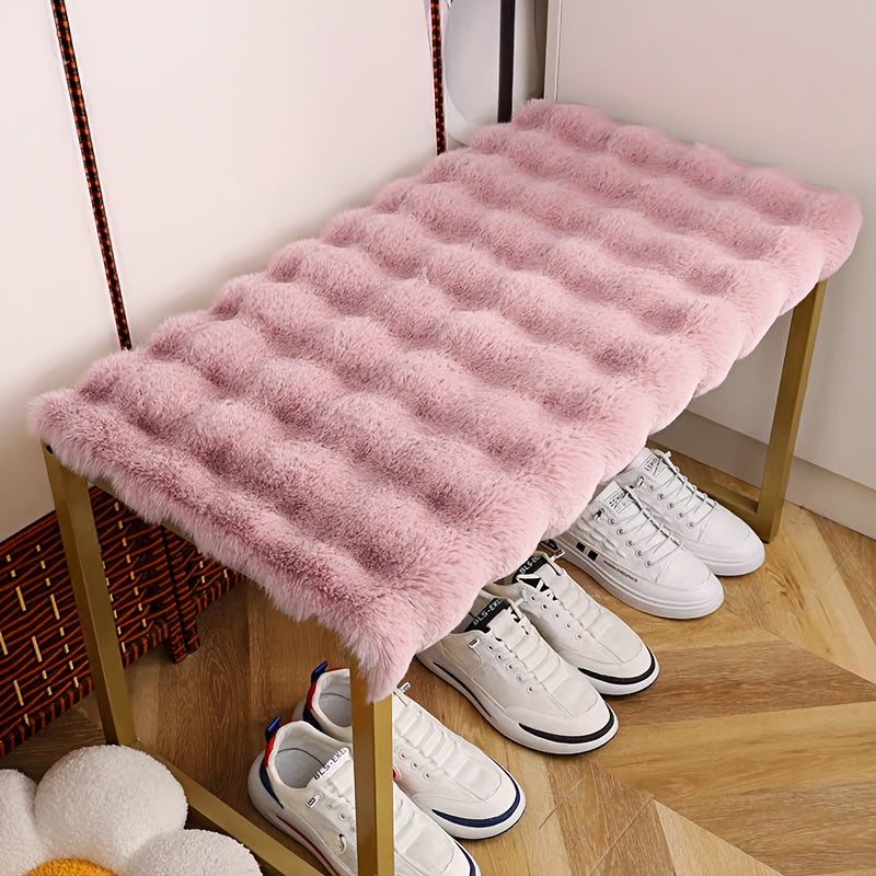 Fluffig Skobänksmatta – Stil, Komfort & Funktion i Ett