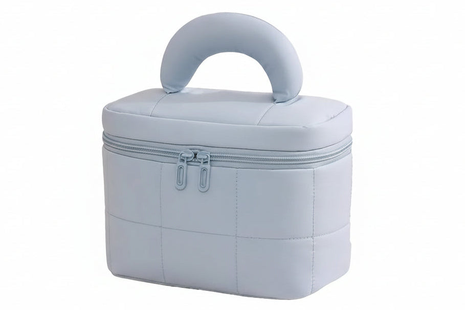 Ljusblå Organiseringsväska för Smink & Tillbehör