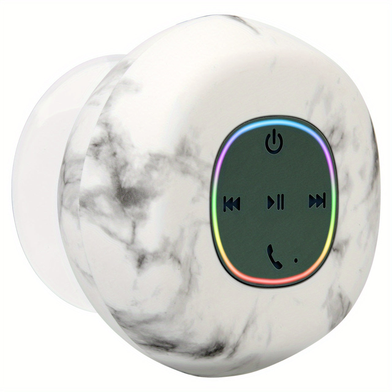 Duschhögtalare - Bluetooth-Högtalare med RGB & Sugpropp