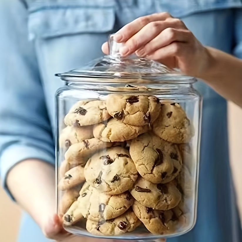 Stor Glasbehållare – Praktisk & Vacker