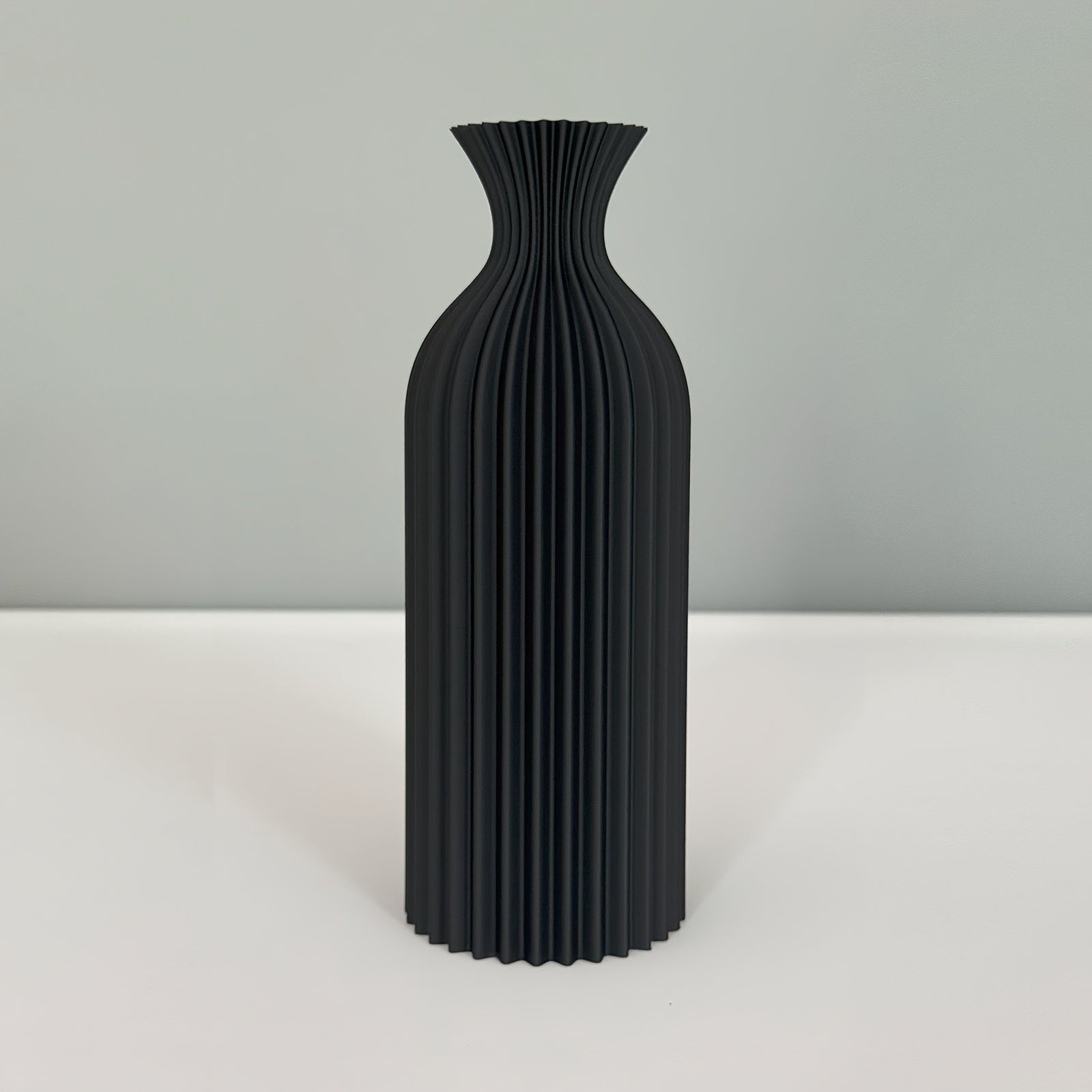 Modern Ribbad Plastvas – Matt Boho-design