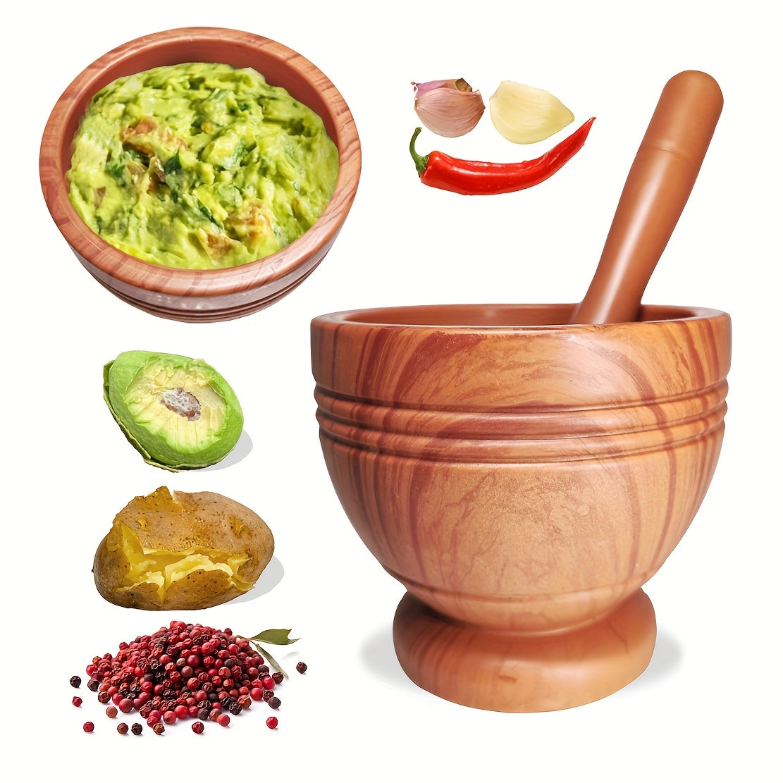 Krydd- & Vitlökskross Set