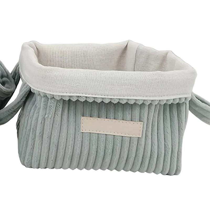 Blå Förvaringskorgar med Handtag – Rymlig & Mångsidig Organizer