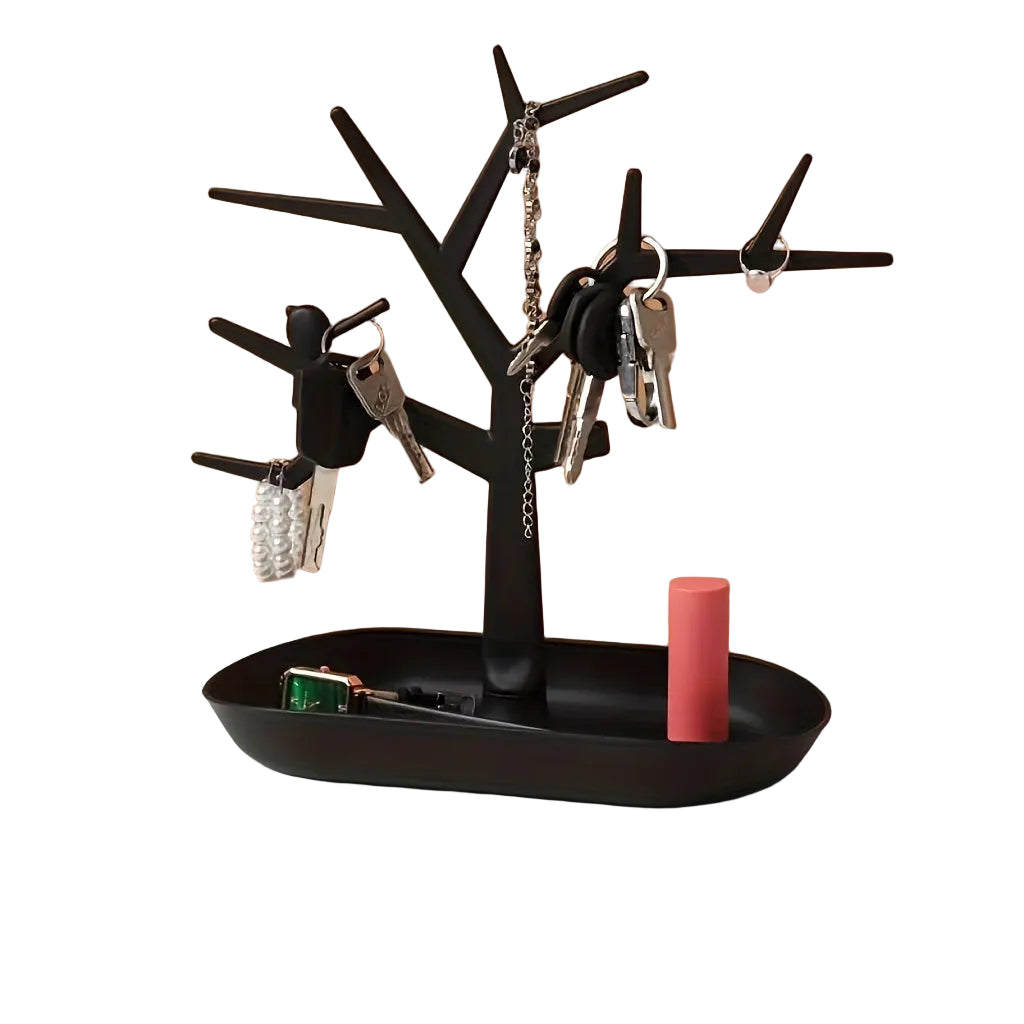 Smyckesställ i Trädform – Elegant Förvaring med Stil