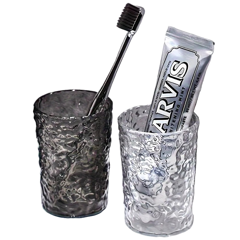 Tandborsthållare Transparent - Elegant förvaringslösning för hela familjen