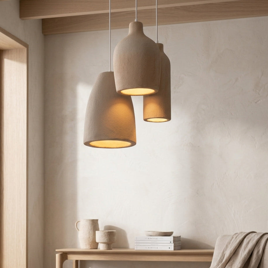 Takpendel med Stenstruktur - Texturerad Beige