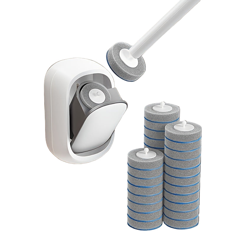 Väggmonterad Toalettborste som Aldrig Blir Smutsig