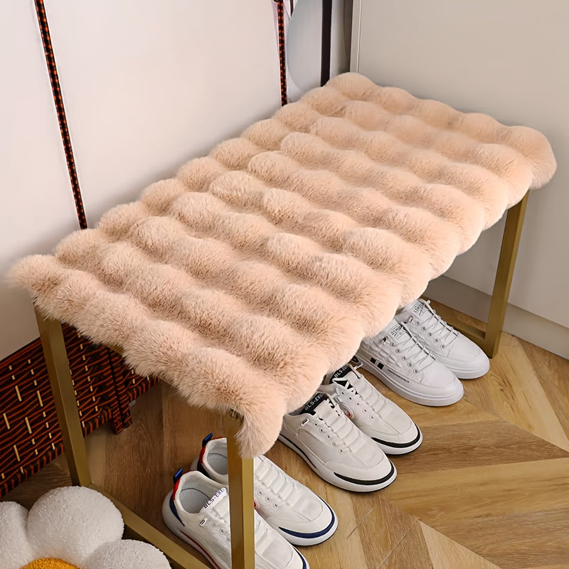 Fluffig Skobänksmatta – Stil, Komfort & Funktion i Ett