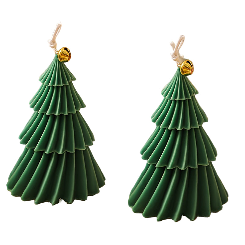 2-pack Handgjorda Julgransljus i Sojavax