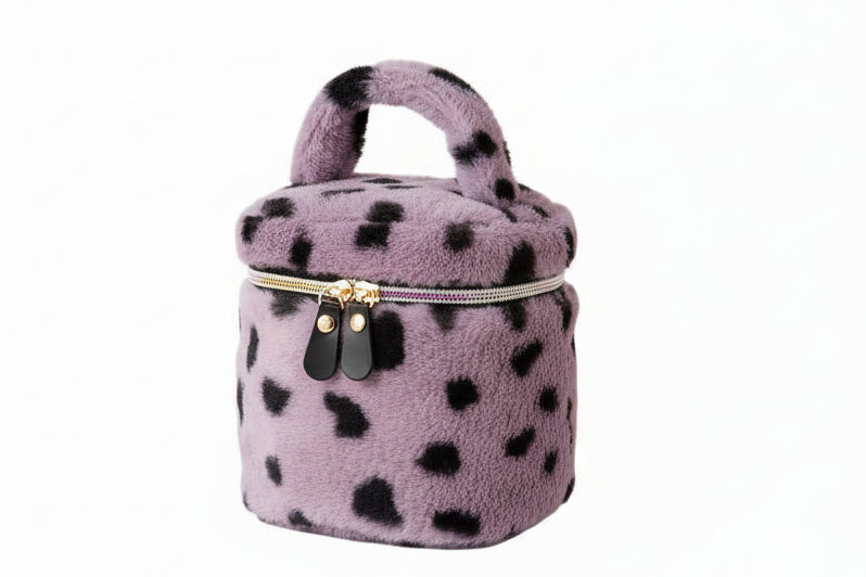 Stilren Lila Sminkväska