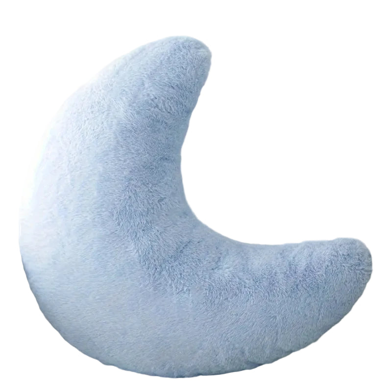 Blå Månkudde för säng och soffa