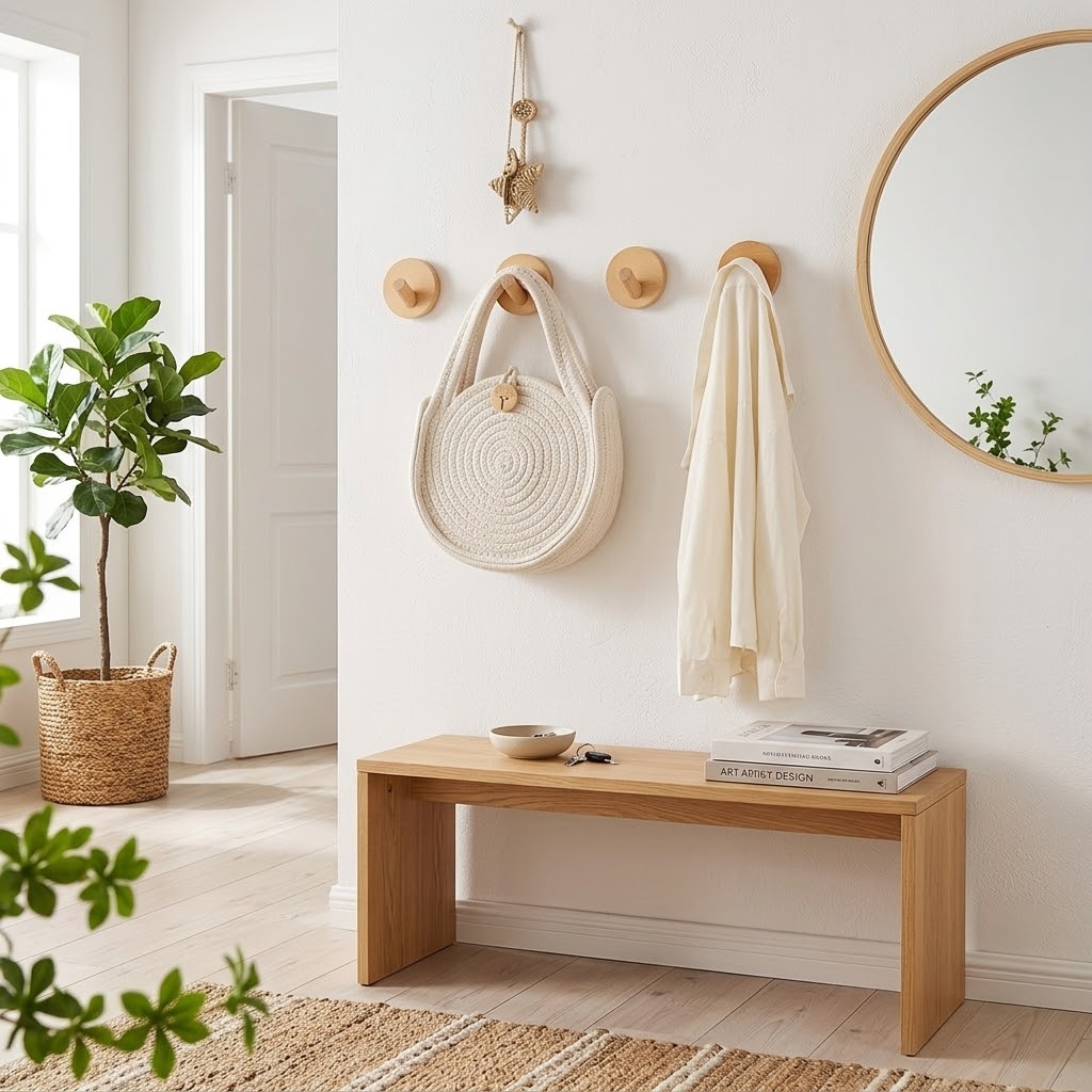 Elegant Självhäftande Ljus Träkrock