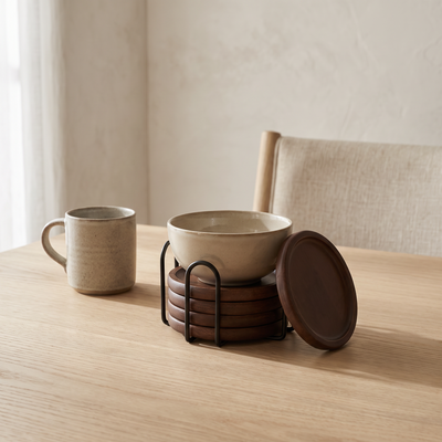 Träunderlägg i Zen-stil – Naturligt Skydd med Elegans