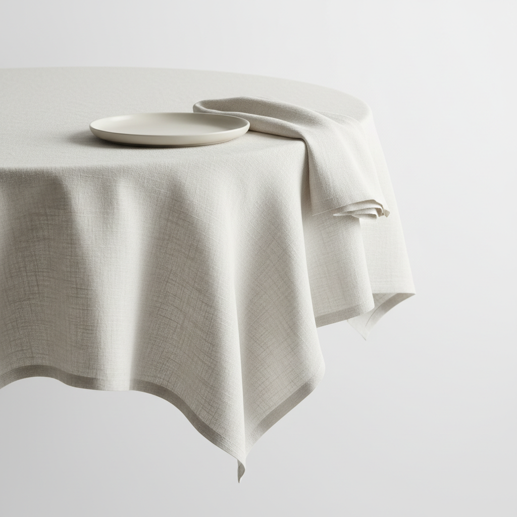 Linnebordsduk, Off-White