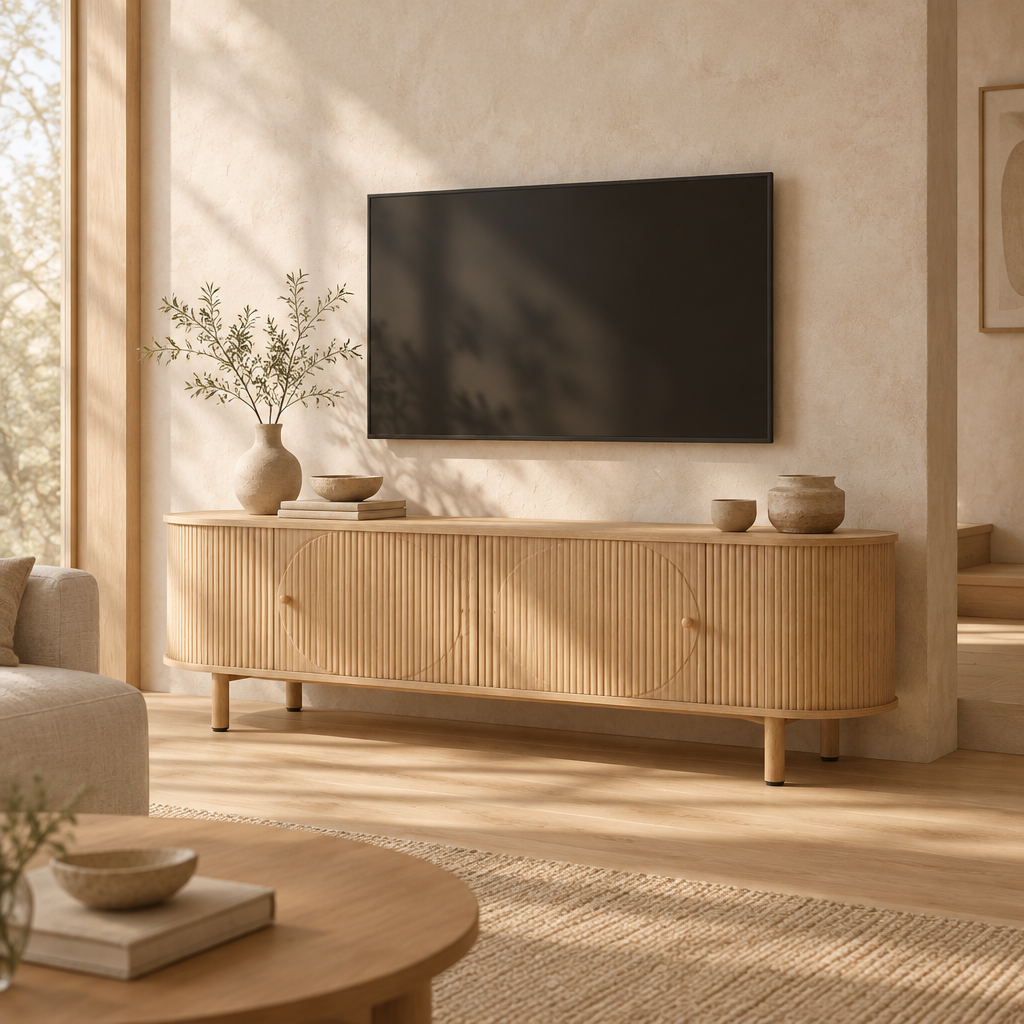 TV-bänk med Rotting – miljöbild